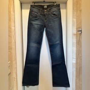 Hudson women’s dark wash bootcut jeans size 28